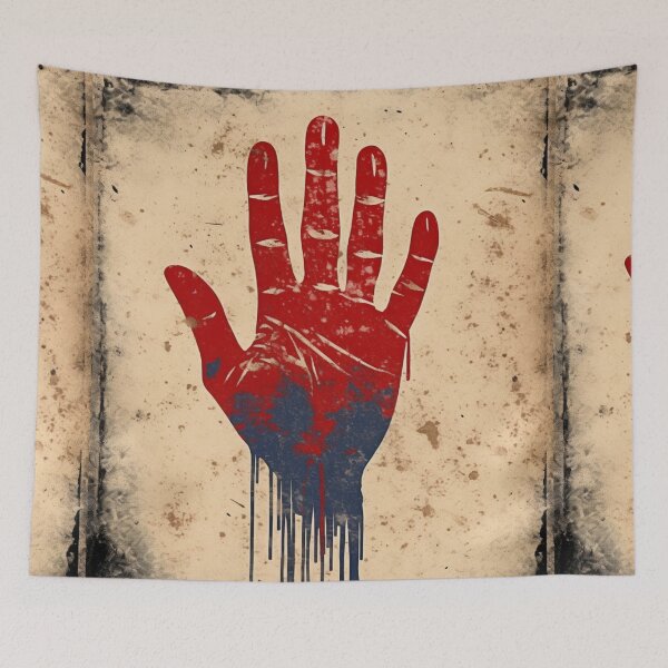 Item preview, A Hand - Distressed Design designed and sold by GoodOldVintage.