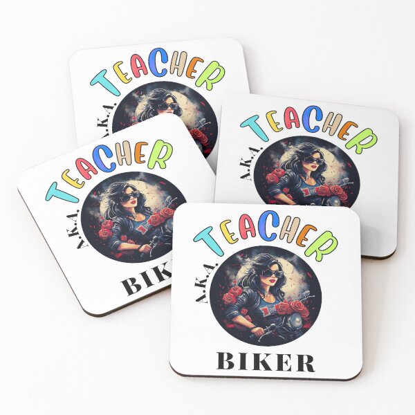 Item preview, TEACHER BIKER designed and sold by LIFEROW1.