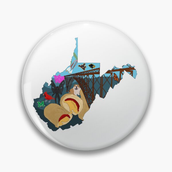 Item preview, The Great State of West Virginia designed and sold by kyreneburn.