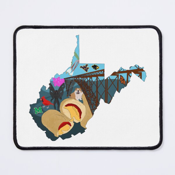 Item preview, The Great State of West Virginia designed and sold by kyreneburn.