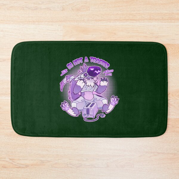Item preview, Purple Grumpy Protogen - I_m not a toaster designed and sold by UlanninLatifah.