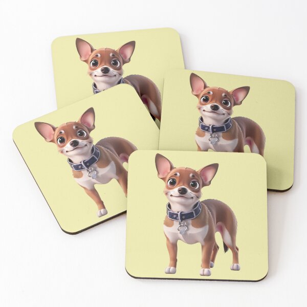 Item preview, Chihuahua animated in 3D style designed and sold by ChickNickStudio.