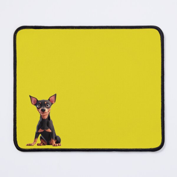 Item preview, Animated Doberman Pinscher in 3D style designed and sold by ChickNickStudio.