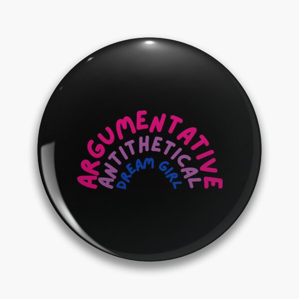 Item preview, Argumentative Antithetical Dreamgirl - Bisexual Rainbow designed and sold by JayePaine.