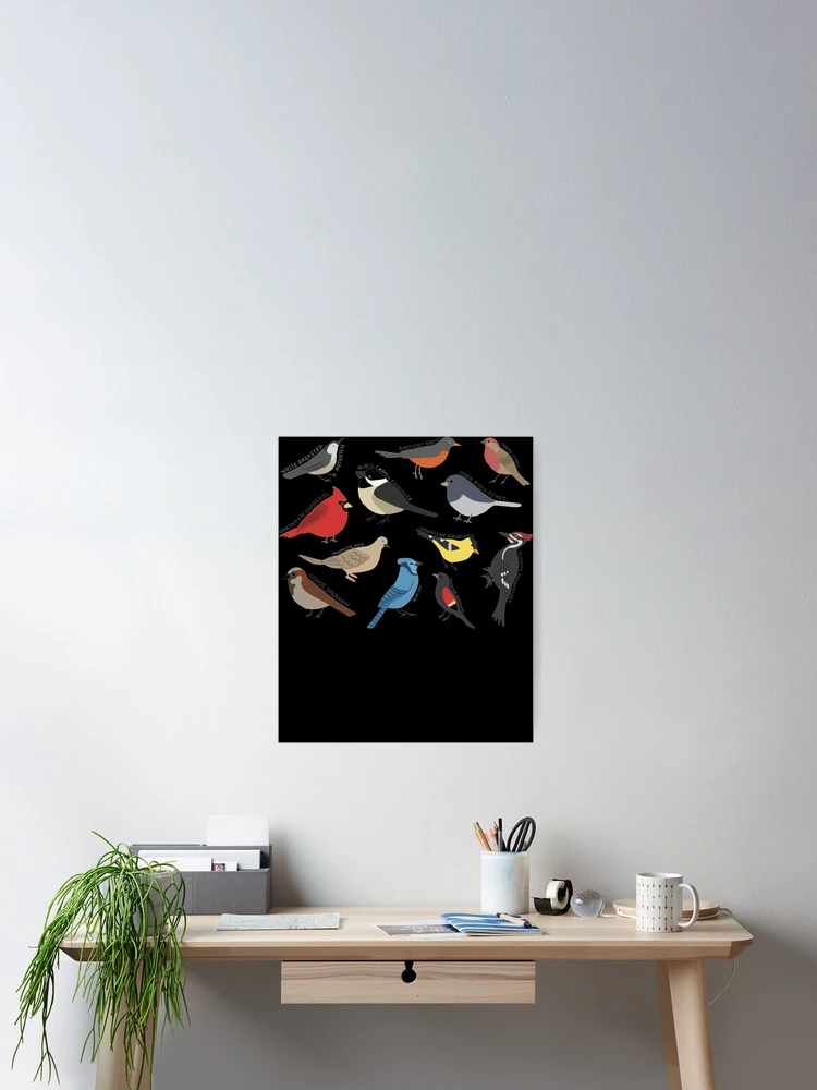Thumbnail 2 of 3, Poster, Birds designed and sold by Rydennerstill.