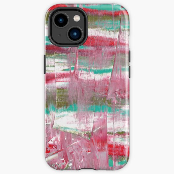 Green and Red Pastel iPhone Tough Case