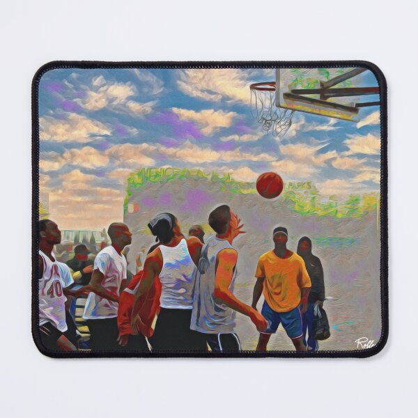 Item preview, SHOOTING HOOPS TOGETHER designed and sold by ArtbyRolleen.