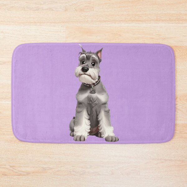 Item preview, Animated schnauzer in 3D style designed and sold by ChickNickStudio.