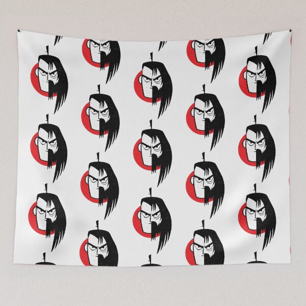 Item preview, Samurai Jack Split Face Art designed and sold by jeromeorleighto.