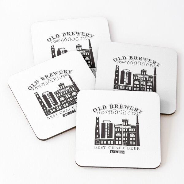 Item preview, black and white, old brewery, vintage brewery, oktoberfest designed and sold by TirrellColister.
