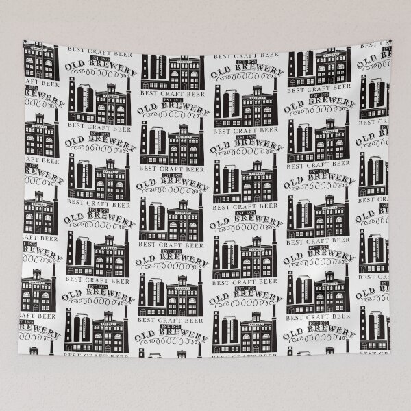 Item preview, black and white, old brewery, vintage brewery, oktoberfest designed and sold by TirrellColister.