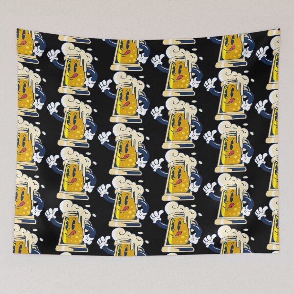 Item preview, Funny craft beer mug, cartoon craft beer mug, Oktoberfest designed and sold by TirrellColister.