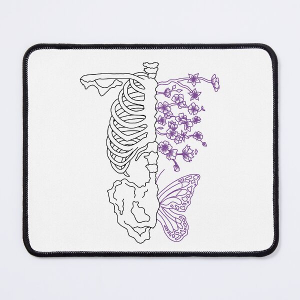 Item preview, Skeleton x Nature [black and purple] designed and sold by kingjackie.