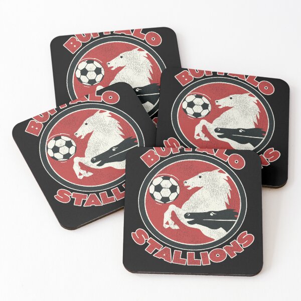 Item preview, Buffalo Stallions Retro Defunct Soccer designed and sold by TavaresQuigley.