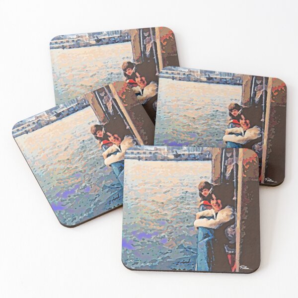 Item preview, TWO GIRLS AND A CITY  designed and sold by ArtbyRolleen.