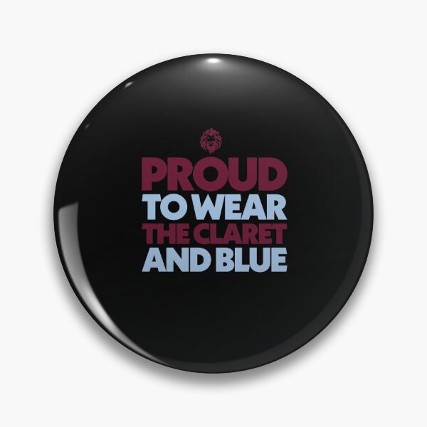 Item preview, Aston Villa - Claret and Blue designed and sold by AstonBrewing.