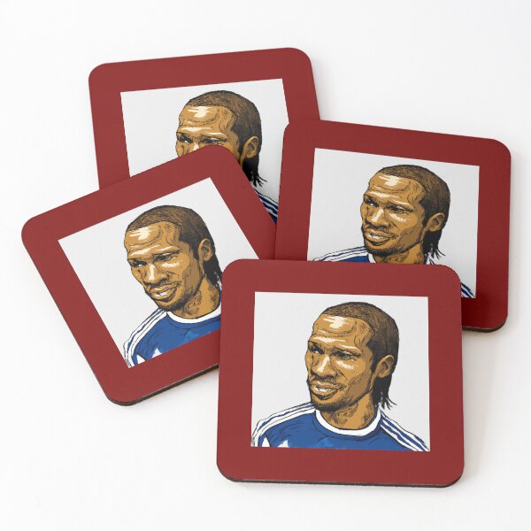 Item preview, Drogba Chelsea cartoon designed and sold by khumcanbiet.