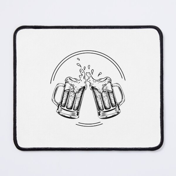 Item preview, Monochrome craft beer, craft beer mug, Oktoberfest designed and sold by TirrellColister.