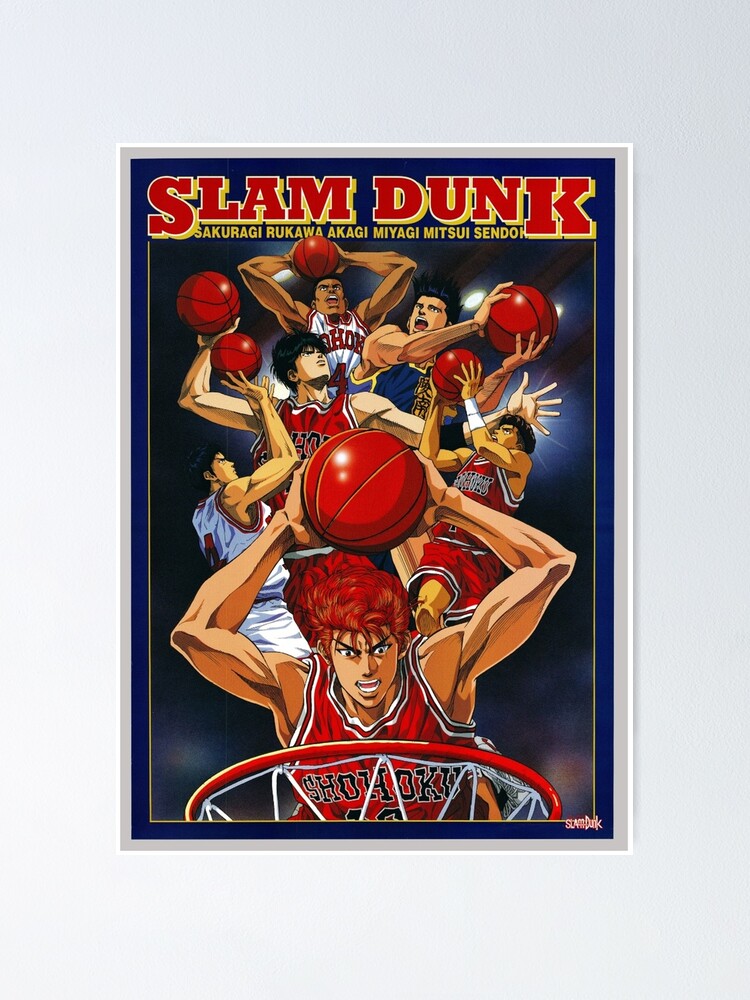 Slam Dunk Poster Vintage