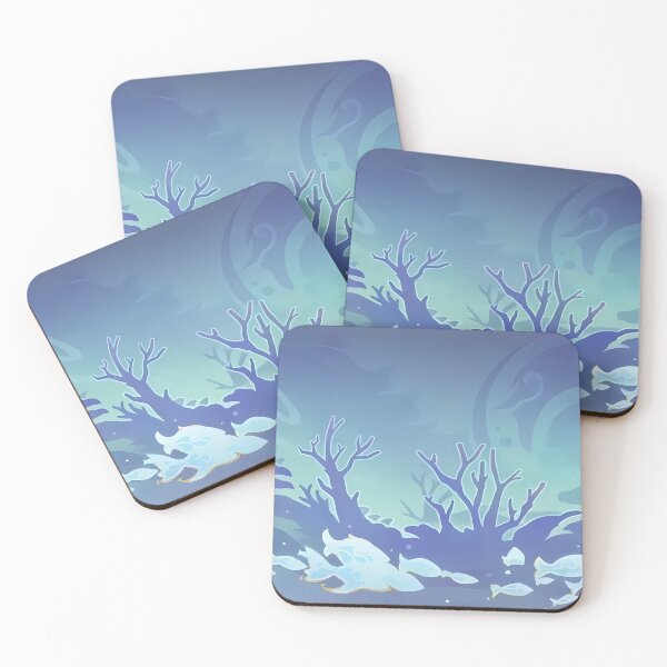 Item preview, Sangonomiya Kokomi: The Deep designed and sold by kazatodoesart.
