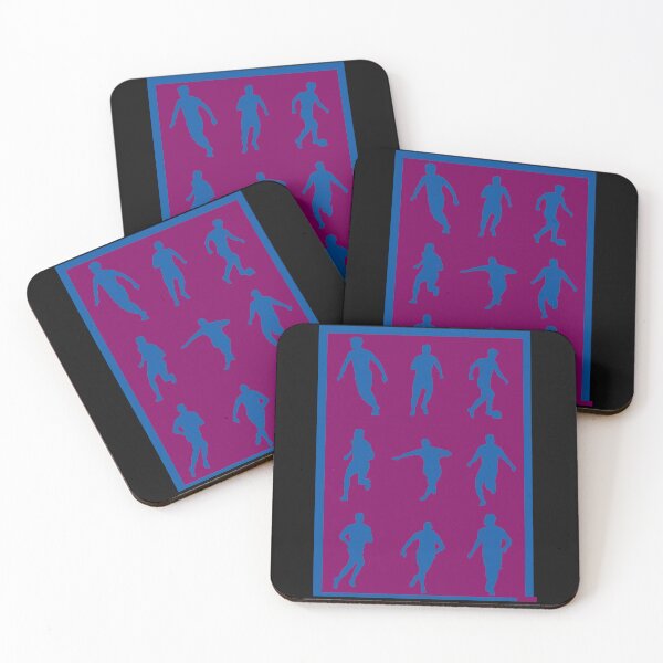 Item preview, aston villa football club Claret and Blue print designed and sold by AstonBrewing.