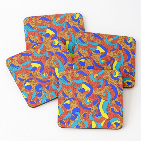 Item preview, colorful african print pattern designed and sold by womenandflowers.