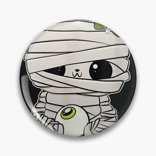 Item preview, Mummy Wrap y Cute Anime Cat Magic Eye para la fiesta de Halloween designed and sold by DavidDRusso.