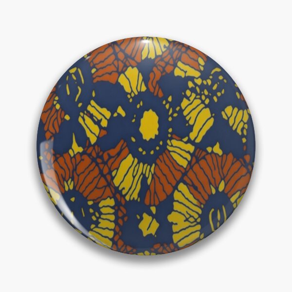Item preview, circular pattern african print  designed and sold by womenandflowers.