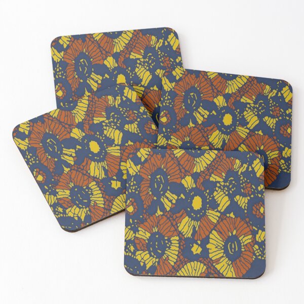 Item preview, circular pattern african print  designed and sold by womenandflowers.