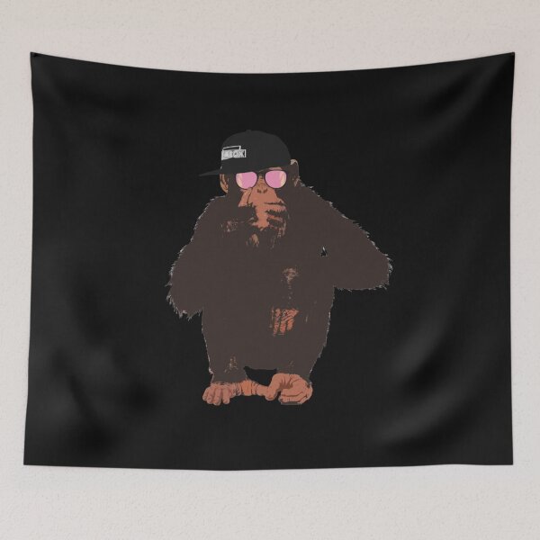 Item preview, Dj Beat Box Rapper Monkey Novelty   designed and sold by ValentinHickle.