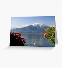 Zell am See view Greeting Card