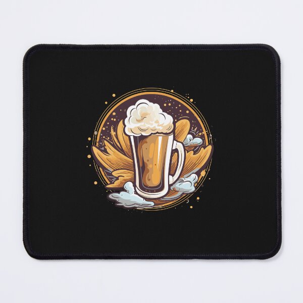 Item preview, craft beer mug badge, craft beer mug, Oktoberfest designed and sold by TirrellColister.