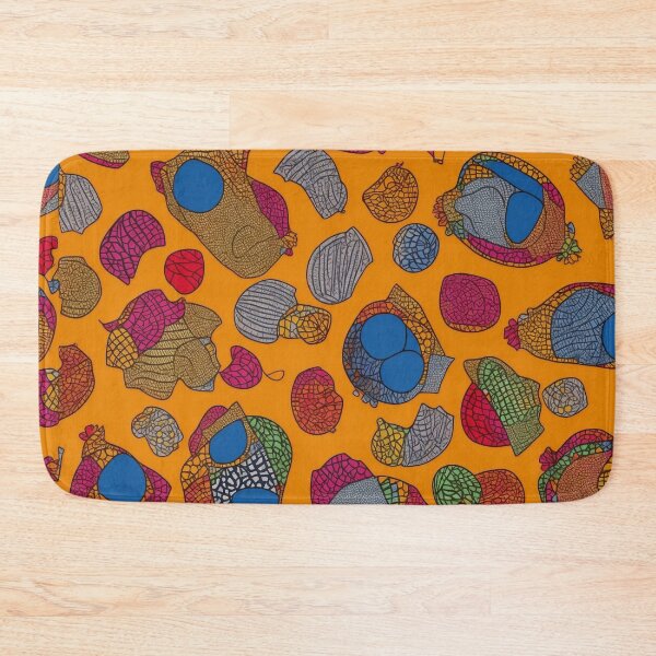 Item preview, circular colorful african print pattern designed and sold by womenandflowers.