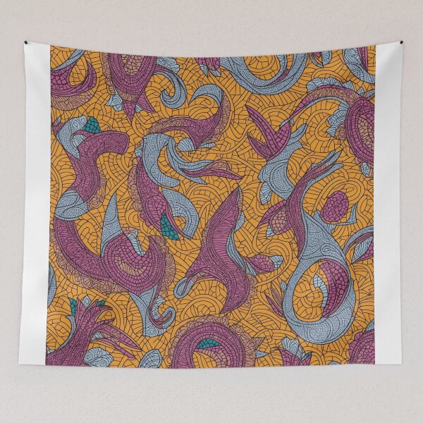 Item preview, Colorful african print pattern designed and sold by womenandflowers.