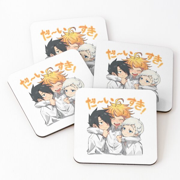 Item preview, The Promised Neverland , cute Ray Emma and Norman designed and sold by Modegreetje.