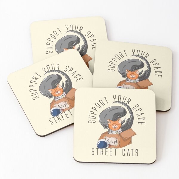 Item preview, Support your space street cats designed and sold by ThaisMelo.