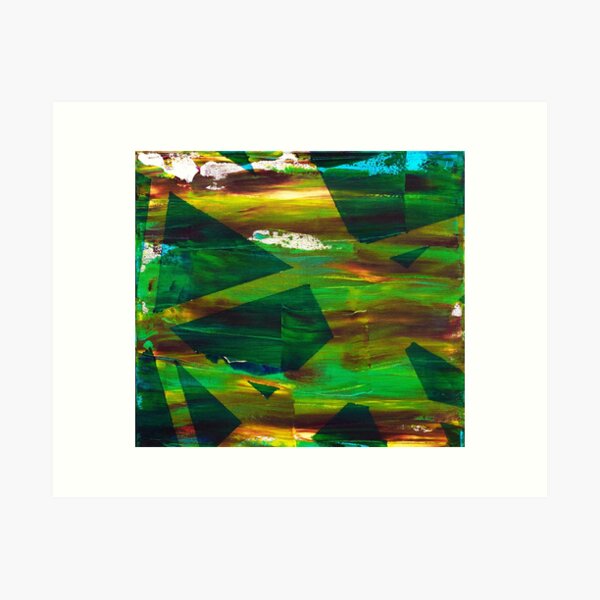 Green is Life Art Print