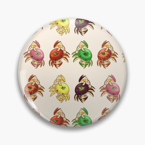 Aperçu de l'œuvre Motif de rave de pomme de crabe créée et vendue par DomaniMedia.