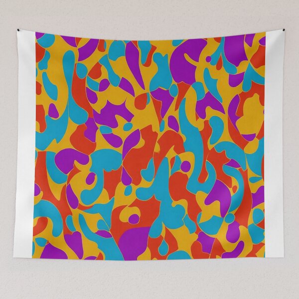 Item preview, colorful pattern designed and sold by womenandflowers.