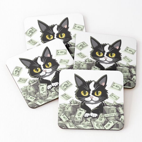 Item preview, Nothing Like Cat Money designed and sold by CatsyStreetArt.