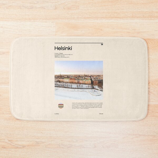 Item preview, Visit Helsinki, Finland (Travel poster) designed and sold by RabbitK.