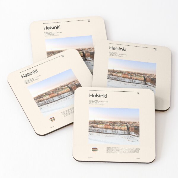 Item preview, Visit Helsinki, Finland (Travel poster) designed and sold by RabbitK.
