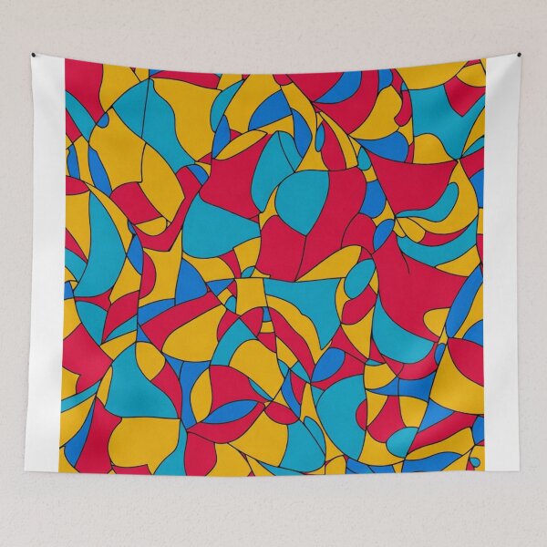 Item preview, colorful african print pattern designed and sold by womenandflowers.