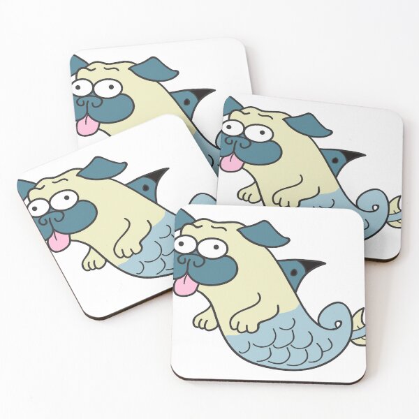 Item preview, Mer Pug designed and sold by Chuck Whelon.