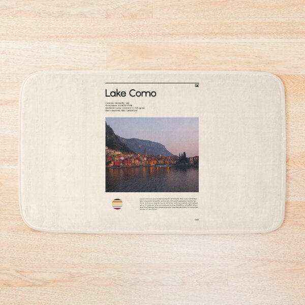 Item preview, Visit Lake Como, Italy (Travel poster) designed and sold by RabbitK.