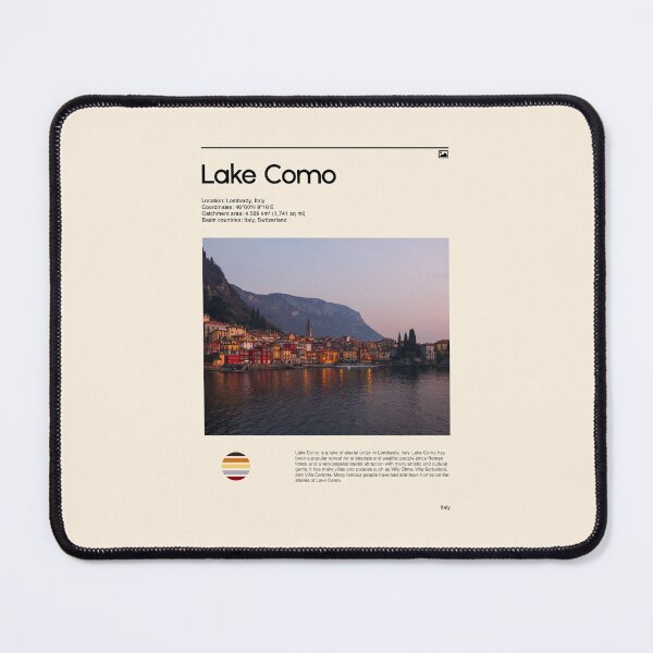 Item preview, Visit Lake Como, Italy (Travel poster) designed and sold by RabbitK.