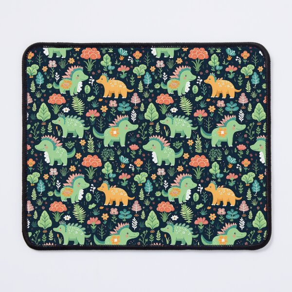 Item preview, Colourful dinosaur pattern for kids designed and sold by MyLittleOwl.
