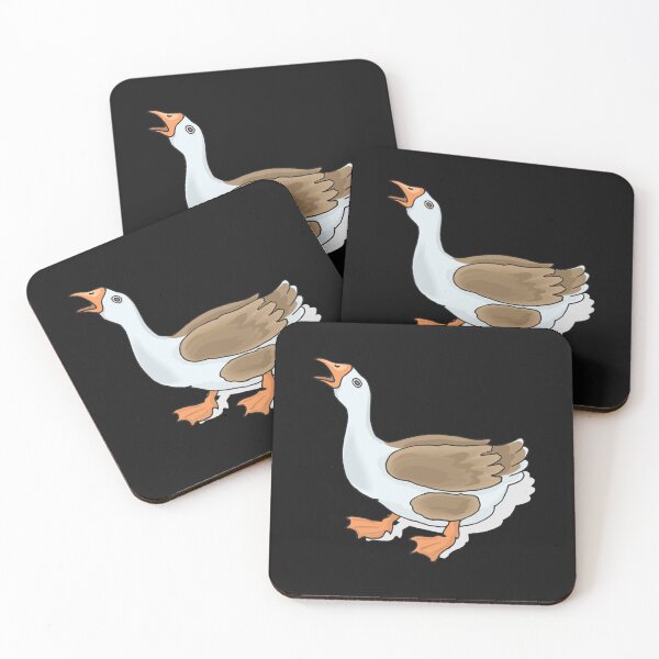 Item preview, Angry brown and white goose  designed and sold by DeonGreen.