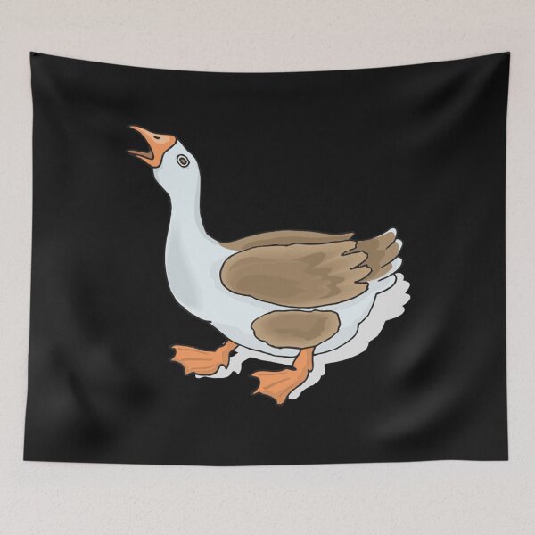 Item preview, Angry brown and white goose  designed and sold by DeonGreen.