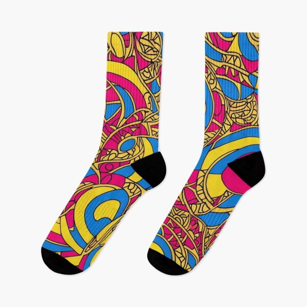 Item preview, Colorful african print pattern,pink, yellow and blue designed and sold by womenandflowers.